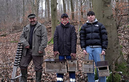 Naturprojekt „Nachhaltige Nistkästen“